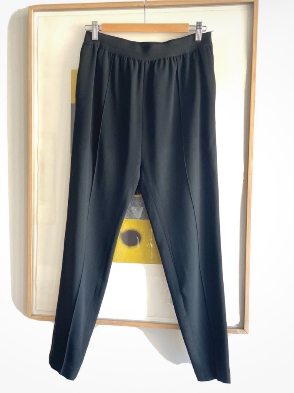 Céline Black Tailored Stretch Trousers